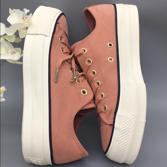 Converse Shoes - Converse CTAS LIFT OX pink blush/blue/egret